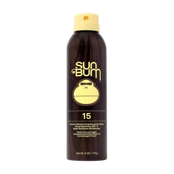 Sun Bum Original SPF 50 Sunscreen Spray Vegan and Hawaii 104 Act Compliant Octinoxate ampamp Oxybenzone Free Broad Spectrum Moisturizing UVAUVB Sunscreen with Vitamin E 6 oz natural6 Ounce Pack of 1