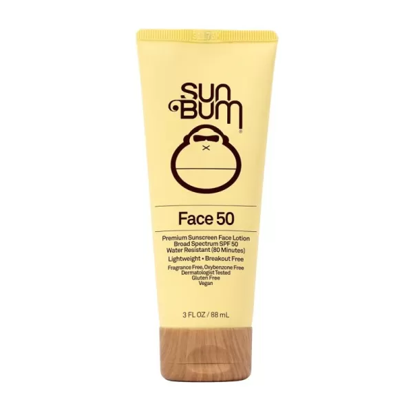 Sun Bum Original SPF 70 Sunscreen Face Lotion  Vegan FragranceFree Moisturizing Broad Spectrum UVAUVB Sunscreen With Vitamin E  3 OzSPF 50