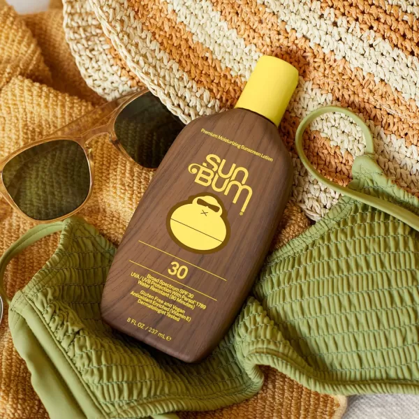 Sun Bum Original Scent SPF 30 Sunscreen Lotion  Vegan and Hawaii 104 Act Compliant Octinoxate ampamp Oxybenzone Free Broad Spectrum Moisturizing UVAUVB Sunscreen with Vitamin E  8 ozSPF 30
