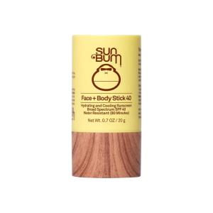 imageSun Bum Original SPF 40 Face and Body Sunscreen Stick Water resistant Braod Spectrum Facial Sunblock Hawaii 104 Act Compliant Octinoxate ampamp Oxybenzone Free Travel Friendly 07 oz