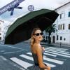 imageYoobure Double Vented Canopy Travel Umbrella Automatic Umbrellas for Rain Windproof Compact Umbrella for Car UV Umbrella Sun Umbrella for Walking Portable Large Umbrella for Backpack LightweightDark Green