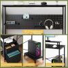 imageYoobure L Shaped Desk with Pegboard Reversible Computer Desk with Drawers ampamp Storage Shelves Gaming Desk with LED Lights ampamp Power Outlets Office Desk with Monitor Stand Corner Desk Home Office DesksBlack
