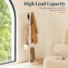 imageYoobure Metal Coat Rack Freestanding with Marble Base Coat Tree with 12 Hooks ampamp Umbrella Holder Coat Hanger Stand for Corner Entryway Bedroom Office Heavy Duty Coat Rack Stand for Clothes Hats BagsWhite