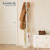 imageYoobure Metal Coat Rack Freestanding with Marble Base Coat Tree with 12 Hooks ampamp Umbrella Holder Coat Hanger Stand for Corner Entryway Bedroom Office Heavy Duty Coat Rack Stand for Clothes Hats BagsWhite