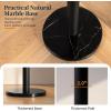 imageYoobure Metal Coat Rack Freestanding with Marble Base Coat Tree with 12 Hooks ampamp Umbrella Holder Coat Hanger Stand for Corner Entryway Bedroom Office Heavy Duty Coat Rack Stand for Clothes Hats BagsBlack