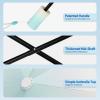 imageYoobure Small Mini Umbrella with Case Light Compact Design Perfect for Travel Lightweight Portable Parasol Outdoor SunampampRain UmbrellasColorful  Sky Blue