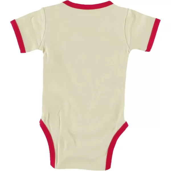 Lazy One Cute Unisex Baby Bodysuit Cute Animal Designs 618 MonthsDuck Duck Moose Pink Infant Onepiece