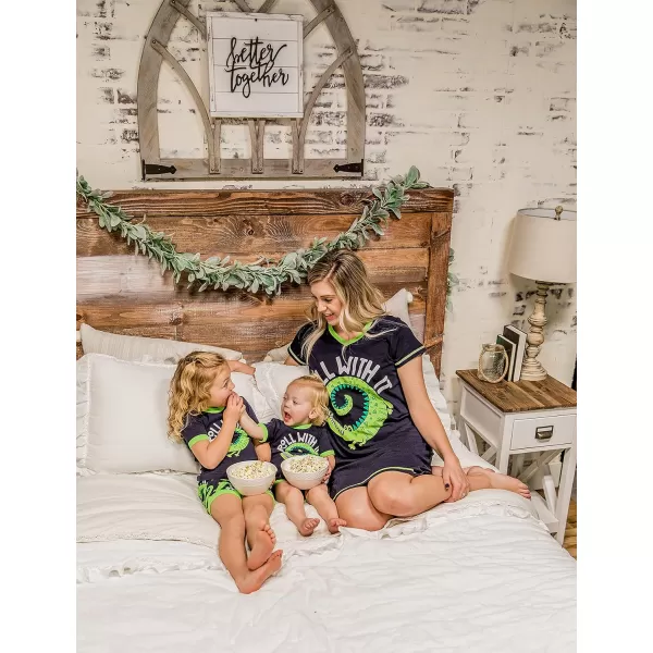 Lazy One Cute Unisex Baby Bodysuit Cute Animal Designs 618 MonthsRoll With It Alligator Infant Onepiece