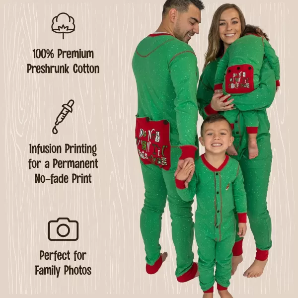 Lazy One Flapjacks Matching Christmas Pajamas for the Dog Baby ampamp Kids Teens and AdultsDont Open Til Christmas Flapjack Onesie