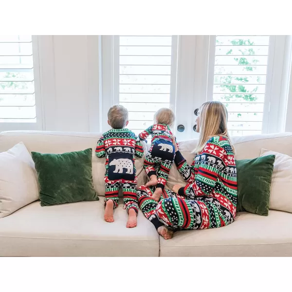 Lazy One Flapjacks Matching Christmas Pajamas for the Dog Baby ampamp Kids Teens and AdultsSweater Bear Flapjack Onesie