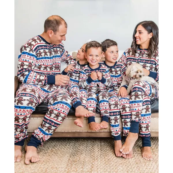 Lazy One Flapjacks Matching Christmas Pajamas for the Dog Baby ampamp Kids Teens and AdultsSweet Cheeks Gingerbread Flapjack Onsie