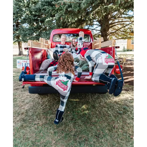 Lazy One Flapjacks Matching Christmas Pajamas for the Dog Baby ampamp Kids Teens and AdultsTailgate Flapjack Onesie