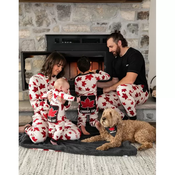 Lazy One Flapjacks Matching Pajamas for The Dog Baby Kids Teens and AdultsCanada Eh Flapjack Onesie