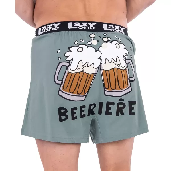 Lazy One Funny Animal Boxers Humorous Underwear Novelty Boxer Shorts Gag Gifts for MenBeeriere Boxers