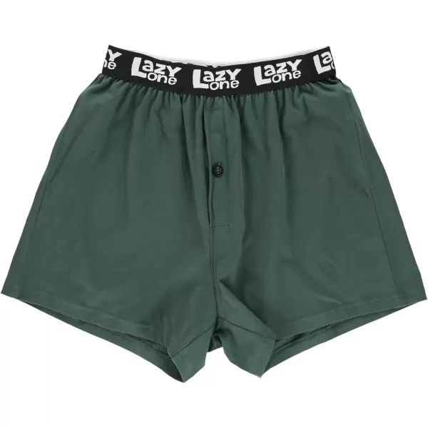 Lazy One Funny Animal Boxers Humorous Underwear Novelty Boxer Shorts Gag Gifts for MenWho Cut the Cheese Grey Boxers