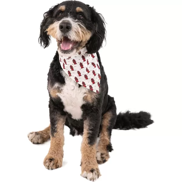 LazyOne Dog Bandana Reversible Cotton Bandanas for All Dog Sizes Fur Baby SmallNature Calls Dog Bandana