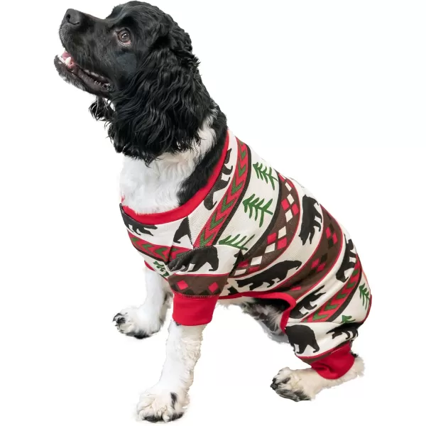 LazyOne Flapjacks OnePiece Dog Sweater Matching Family Pajamas for Dogs Moose Animal XSmallBear Essentials Dog Flapjack Onesie