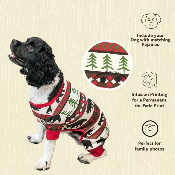 LazyOne Flapjacks OnePiece Dog Sweater Matching Family Pajamas for Dogs Moose Animal XSmallBear Essentials Dog Flapjack Onesie
