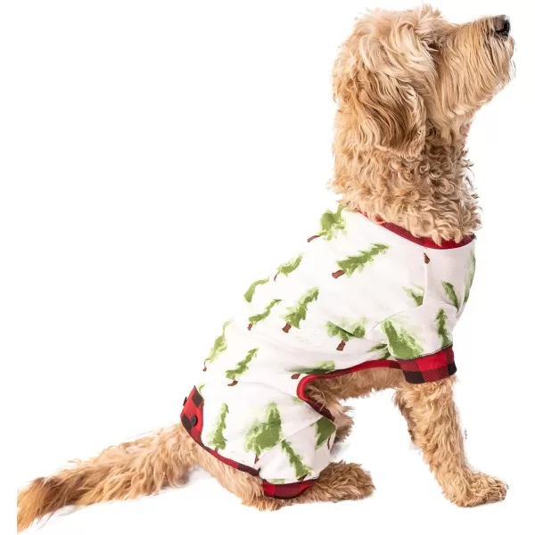 LazyOne Flapjacks OnePiece Dog Sweater Matching Family Pajamas for Dogs Moose Animal XSmallEvergreen Plaid Dog Onesie