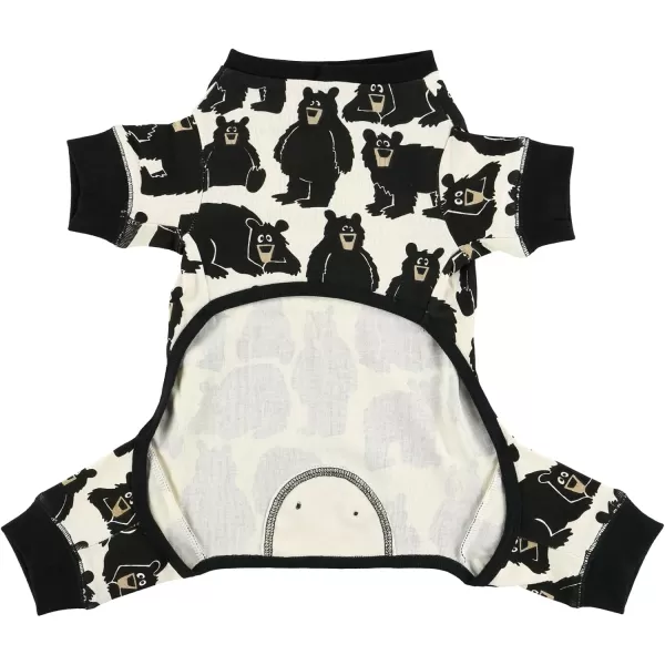 LazyOne Flapjacks OnePiece Dog Sweater Matching Family Pajamas for Dogs Moose Animal XSmallFamily Bear Dog Flapjack Onesie