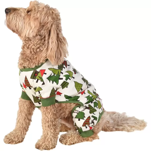 LazyOne Flapjacks OnePiece Dog Sweater Matching Family Pajamas for Dogs Moose Animal XSmallNo Peeking Dog Flapjack Onesie