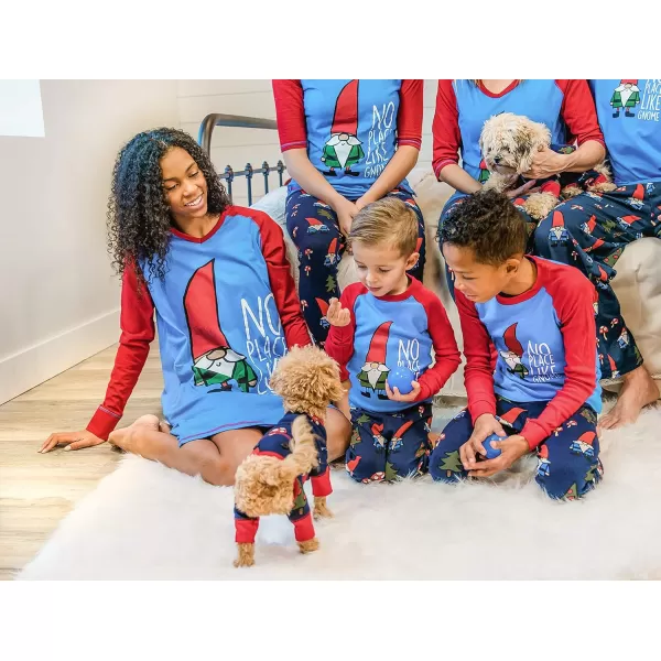 LazyOne Flapjacks OnePiece Dog Sweater Matching Family Pajamas for Dogs Moose Animal XSmallNo Place Like Gnome Dog Onsie