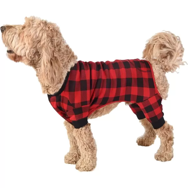LazyOne Flapjacks OnePiece Dog Sweater Matching Family Pajamas for Dogs Moose Animal XSmallPlaid Bear Cheeks Flapjacks Dog Onesie