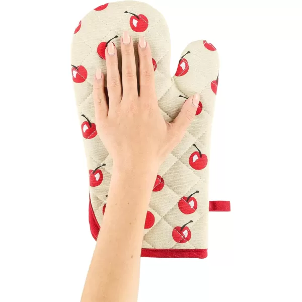 LazyOne Funny Bear Oven Mitt and Pot Holder Set Cute Kitchen Accessories for Home Set of 1 Matching Oven Glove and 1 Hot PadChocolate Moose