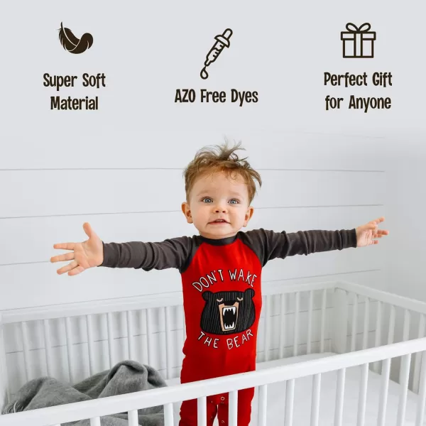 LazyOne OnePiece Pajamas Baby Bodysuit LongSleeve Baby Bodysuits 618 Months Animal Out Cold Penguin 6 MO