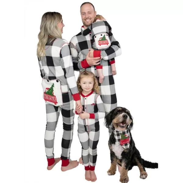 Lazy One Flapjacks Matching Christmas Pajamas for the Dog Baby ampamp Kids Teens and AdultsMulticolour