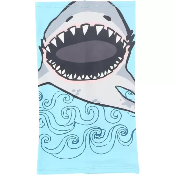 Lazy One Kids Neck Gaiter Face Mask Multifunctional Scarf Headband or BandanaShark Neck Gaiter