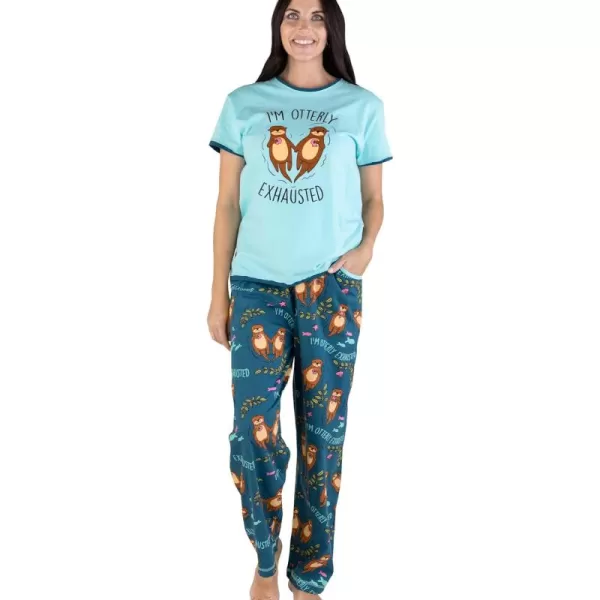Im Otterly Exhausted Pajama Set