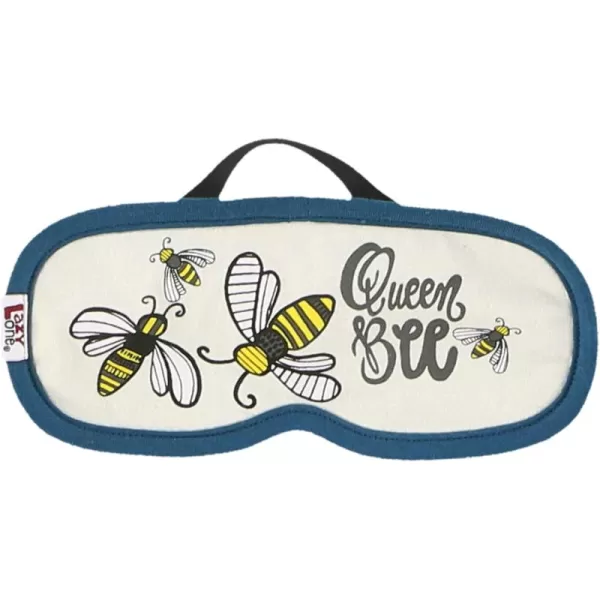 LazyOne Womens Cotton Face Mask for Sleep Washable Sleeping Mask for Adults Bear Bear in AMQueen Bee Sleep Mask