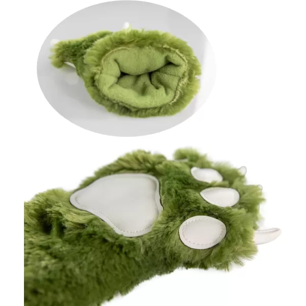 Lazy One Animal Paw Mittens for Adults and KidsDino Mitt