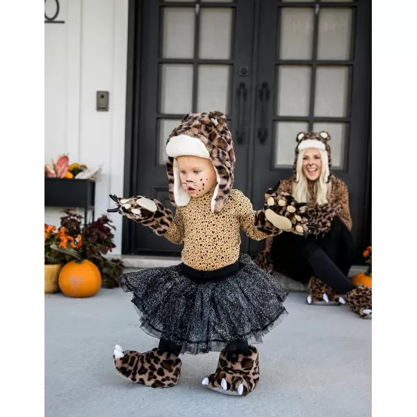 Lazy One Animal Paw Mittens for Adults and KidsLeopard Mitt
