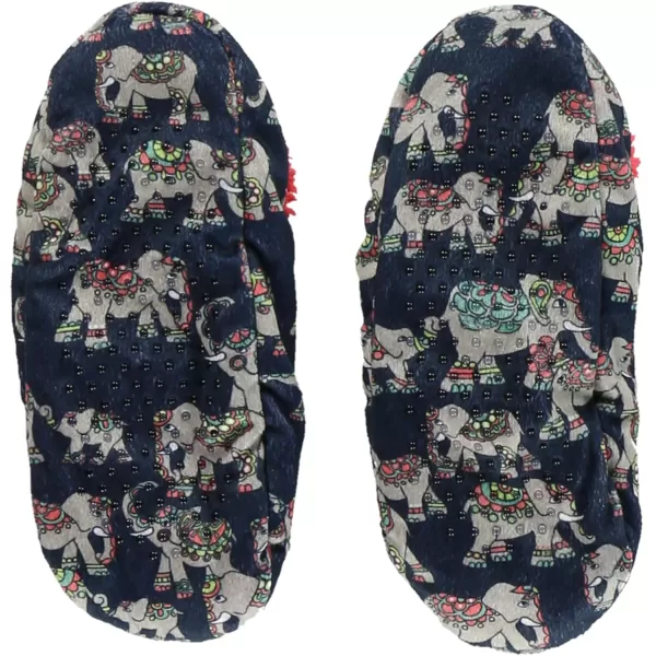 Lazy One Fuzzy Feet Slipper Socks for Women Cute FleeceLined House Slippers Cute Dog ampamp Cat DesignDream Big Elephant Fuzzy Feet