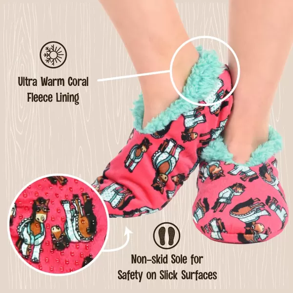 Lazy One Fuzzy Feet Slipper Socks for Women Cute FleeceLined House Slippers Cute Dog ampamp Cat DesignI Dont Do Mornings Fuzzy Feet