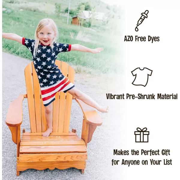 Lazy One ShortSleeved Summer Pajama Set for Girls and Boys Kid Pajama SetExtra Tired