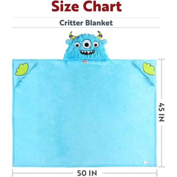 Lazy One Wearable Hooded Blanket for Kids Animal Hooded Blanket LionDinosnore Hooded Blanket