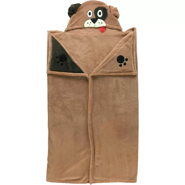 Lazy One Wearable Hooded Blanket for Kids Animal Hooded Blanket LionDog Hooded Blanket