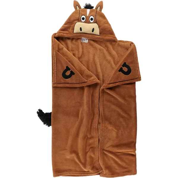 Lazy One Wearable Hooded Blanket for Kids Animal Hooded Blanket LionHorse Blanket Hooded Blanket