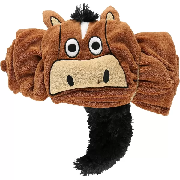 Lazy One Wearable Hooded Blanket for Kids Animal Hooded Blanket LionHorse Blanket Hooded Blanket