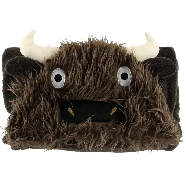 Lazy One Wearable Hooded Blanket for Kids Animal Hooded Blanket LionIm Buff Buffalo Hooded Blanket