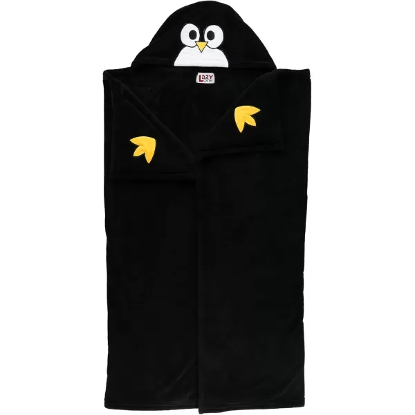 Lazy One Wearable Hooded Blanket for Kids Animal Hooded Blanket LionOut Cold Hooded Blanket