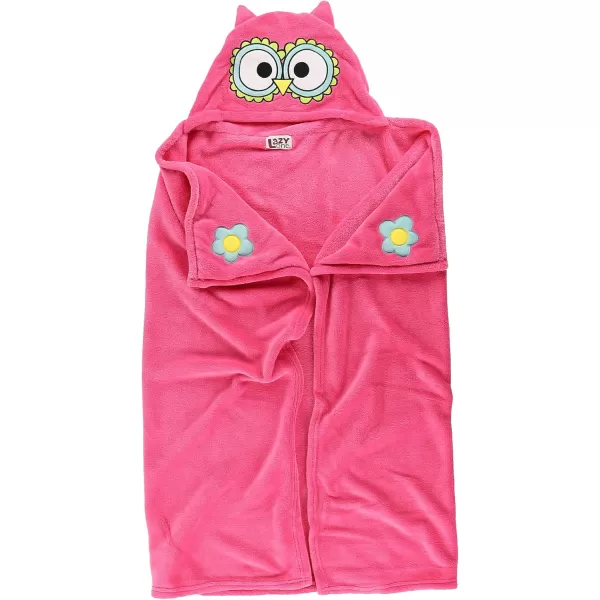 Lazy One Wearable Hooded Blanket for Kids Animal Hooded Blanket LionOwl Blanket Hooded Blanket