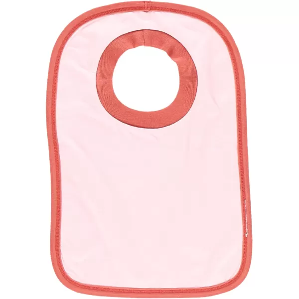 LazyOne AnimalPrint Baby Bibs Cute Baby Shower Gifts One SizeDuck Duck Moose Bib Pink