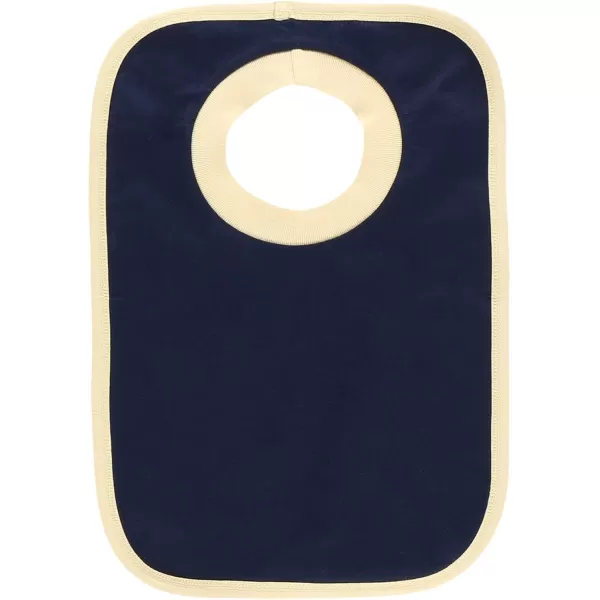 LazyOne AnimalPrint Baby Bibs Cute Baby Shower Gifts One SizeMoosey Eater Blue Bib