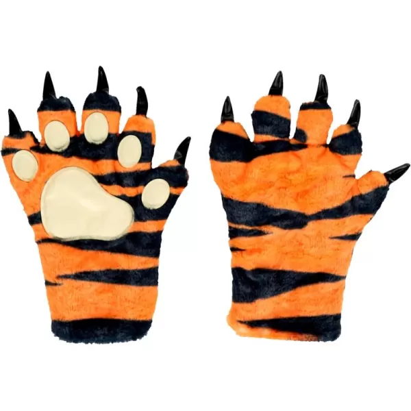 Lazy One Animal Paw Mittens for Adults and KidsTiger Mitt