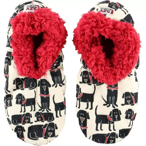 Lazy One Fuzzy Feet Slipper Socks for Women Cute FleeceLined House Slippers Cute Dog ampamp Cat DesignRuff Night Fuzzy Feet