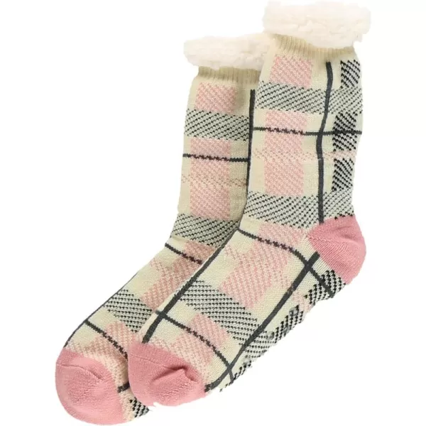 Lazy One Plush Nonskid Socks Fuzzy Socks with Cute Designs for Women Sherpa FleeceLined SocksBear Hug Plush Sock